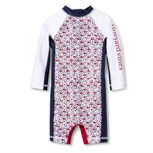 Vineyard Vines baby one piece whale swimsuit 3-6